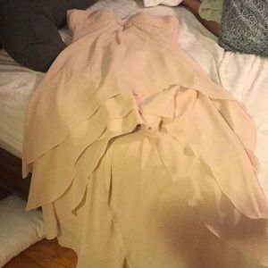 short in the front, long in the back party dress